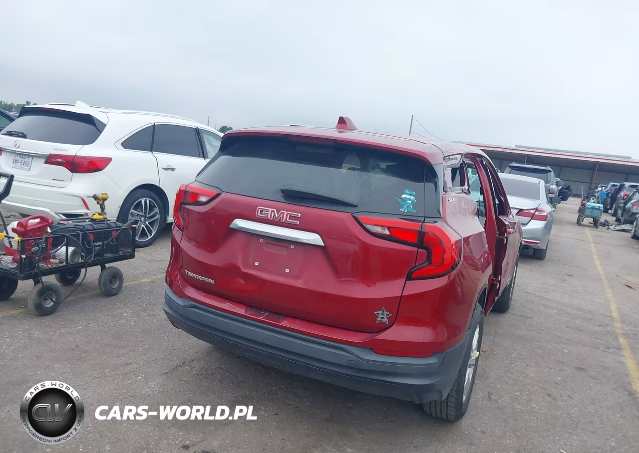 2020 GMC Terrain Fwd Sle VIN:3GKALMEVXLL141077 - 4