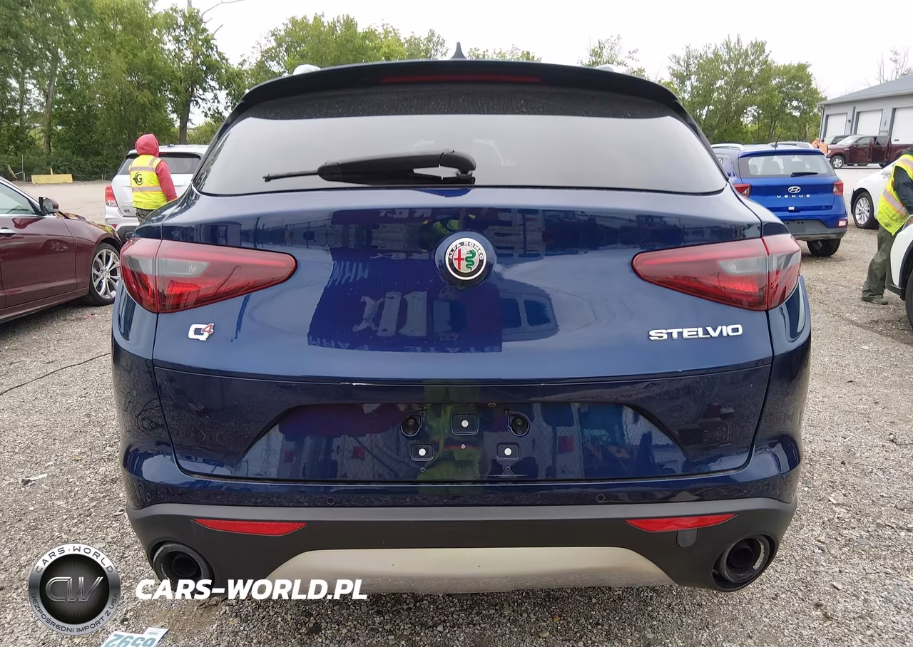 2018 Alfa Romeo Stelvio Ti Awd VIN:ZASFAKBN6J7B78880 - 16