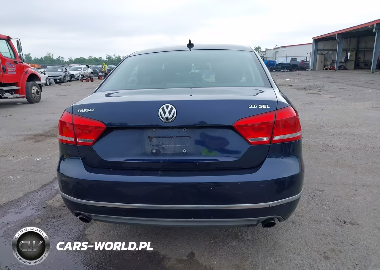 2012 Volkswagen Passat 3.6L V6 Sel Premium VIN:1VWCM7A37CC001942 - 17