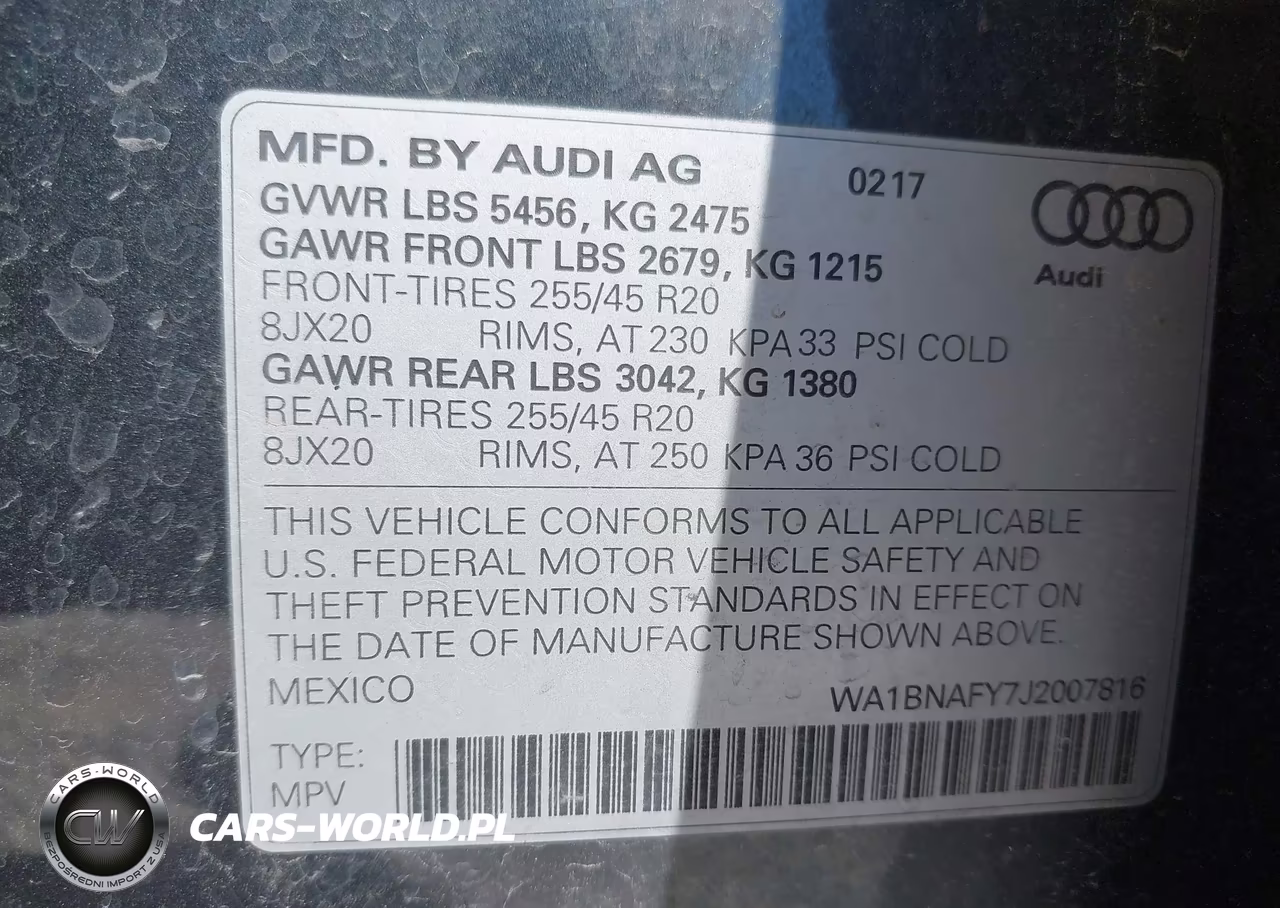2018 Audi Q5 2.0T Premium-2.0T Tech Premium VIN:WA1BNAFY7J2007816 - 9
