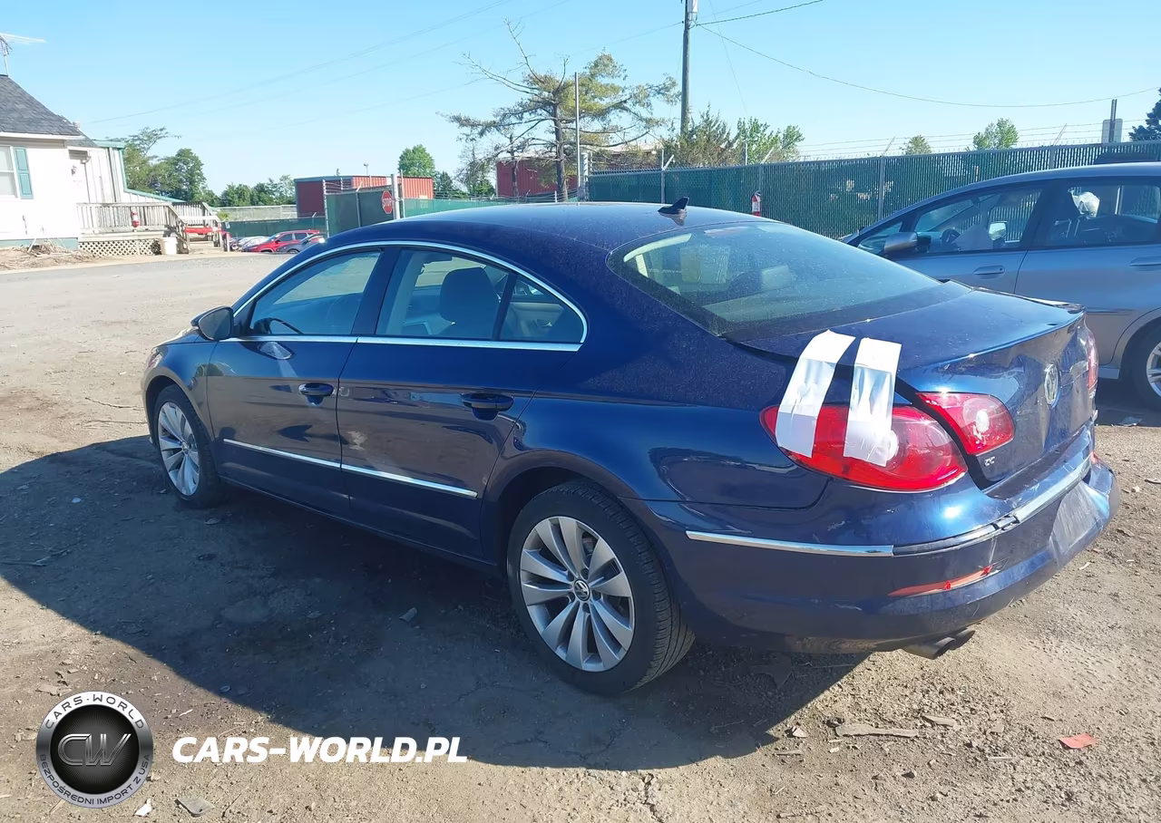2010 Volkswagen Cc Sport VIN:WVWNL7ANXAE511087 - 3