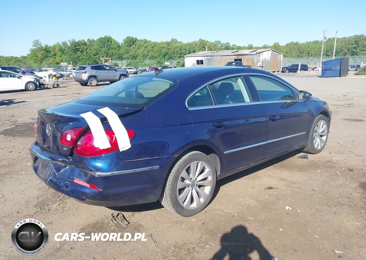 2010 Volkswagen Cc Sport VIN:WVWNL7ANXAE511087 - 4