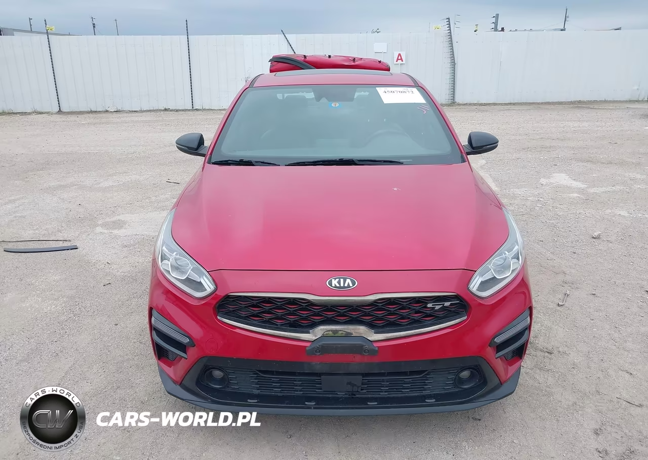 2021 Kia Forte Gt VIN:3KPF44ACXME352286 - 12
