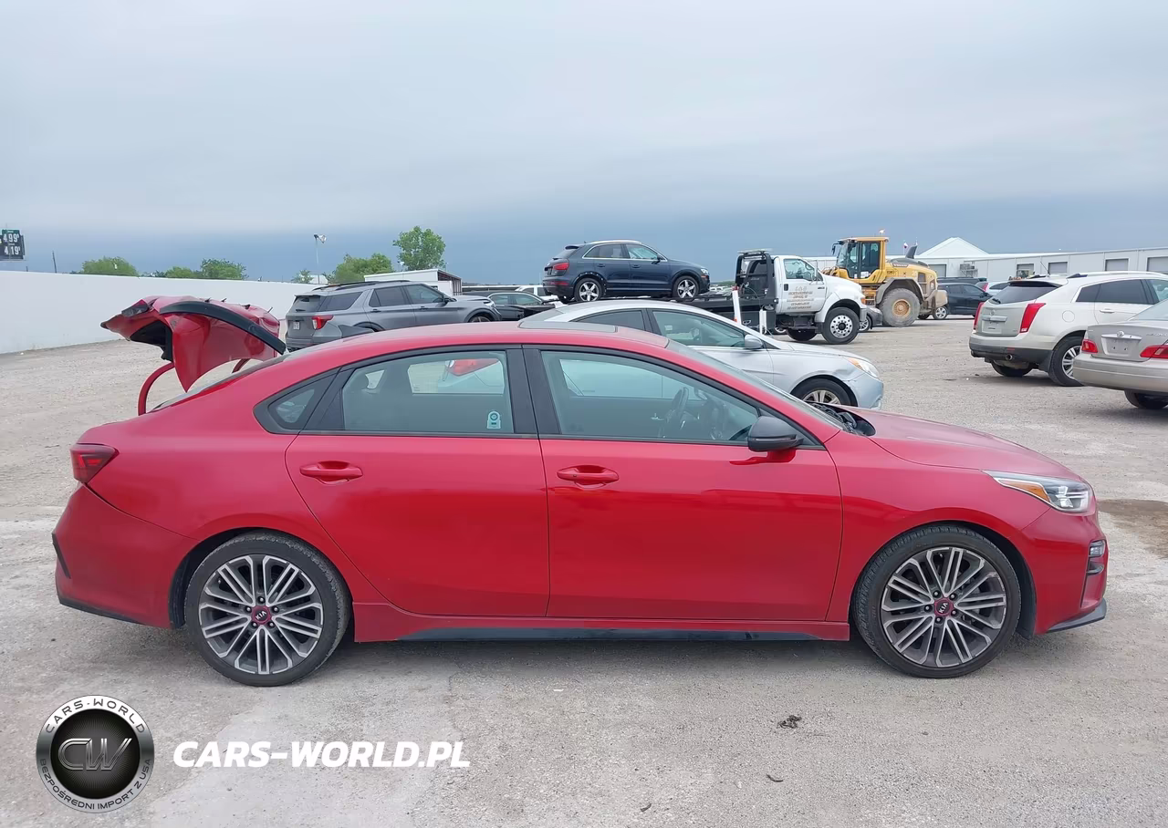 2021 Kia Forte Gt VIN:3KPF44ACXME352286 - 13