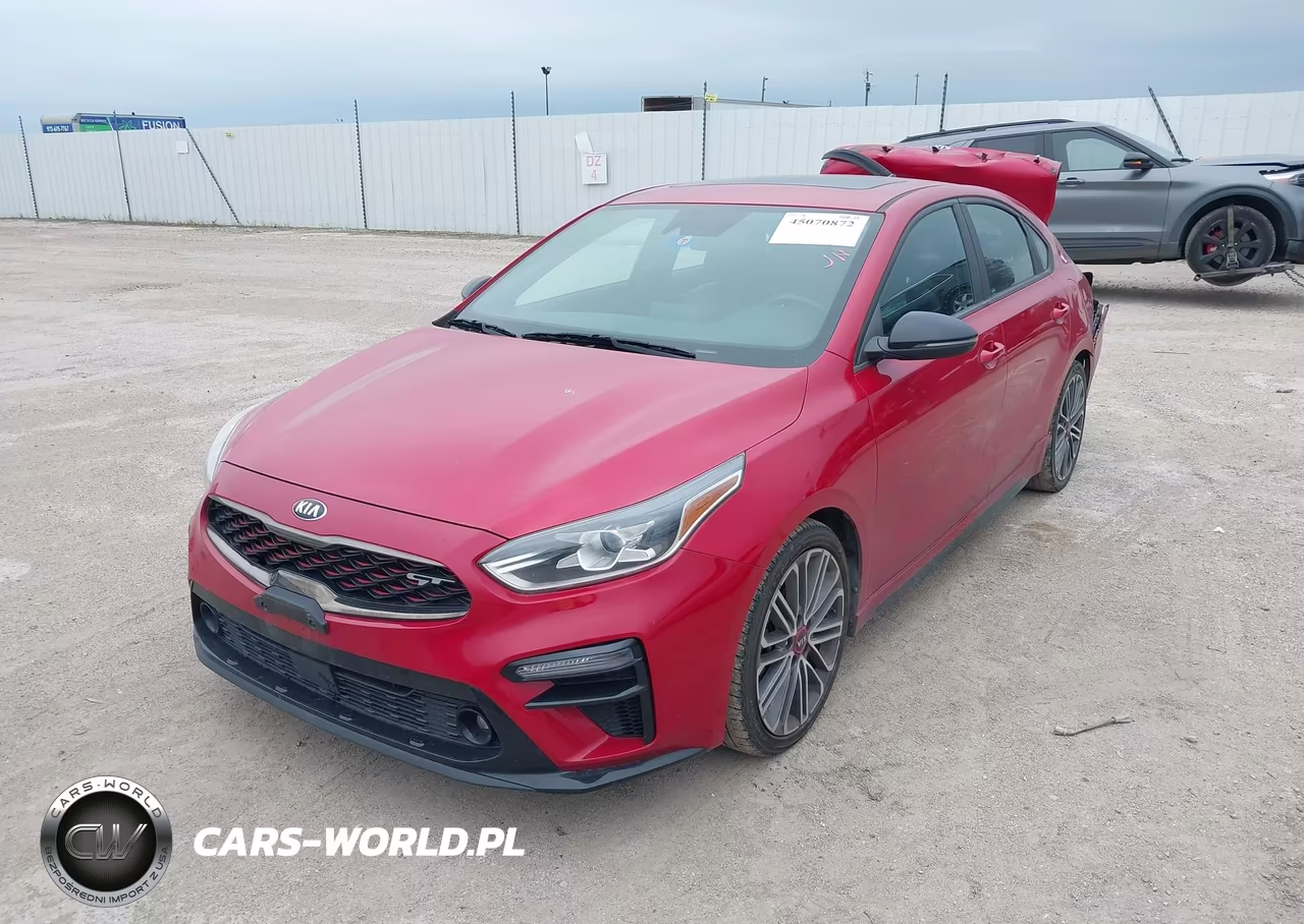 2021 Kia Forte Gt VIN:3KPF44ACXME352286 - 2