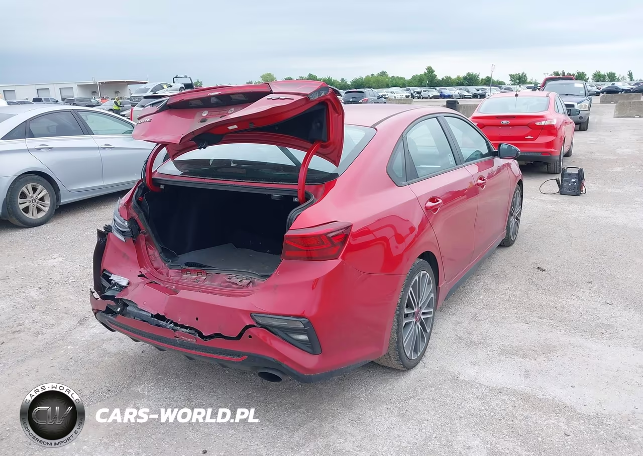 2021 Kia Forte Gt VIN:3KPF44ACXME352286 - 4