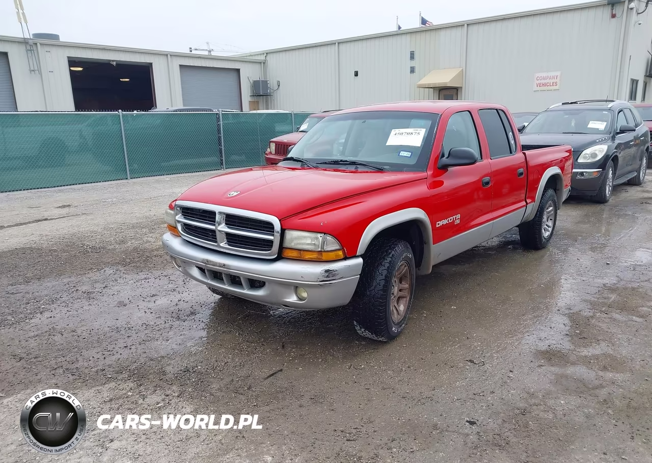 2002 Dodge Dakota Slt VIN:1B7HL48N62S542146 - 2