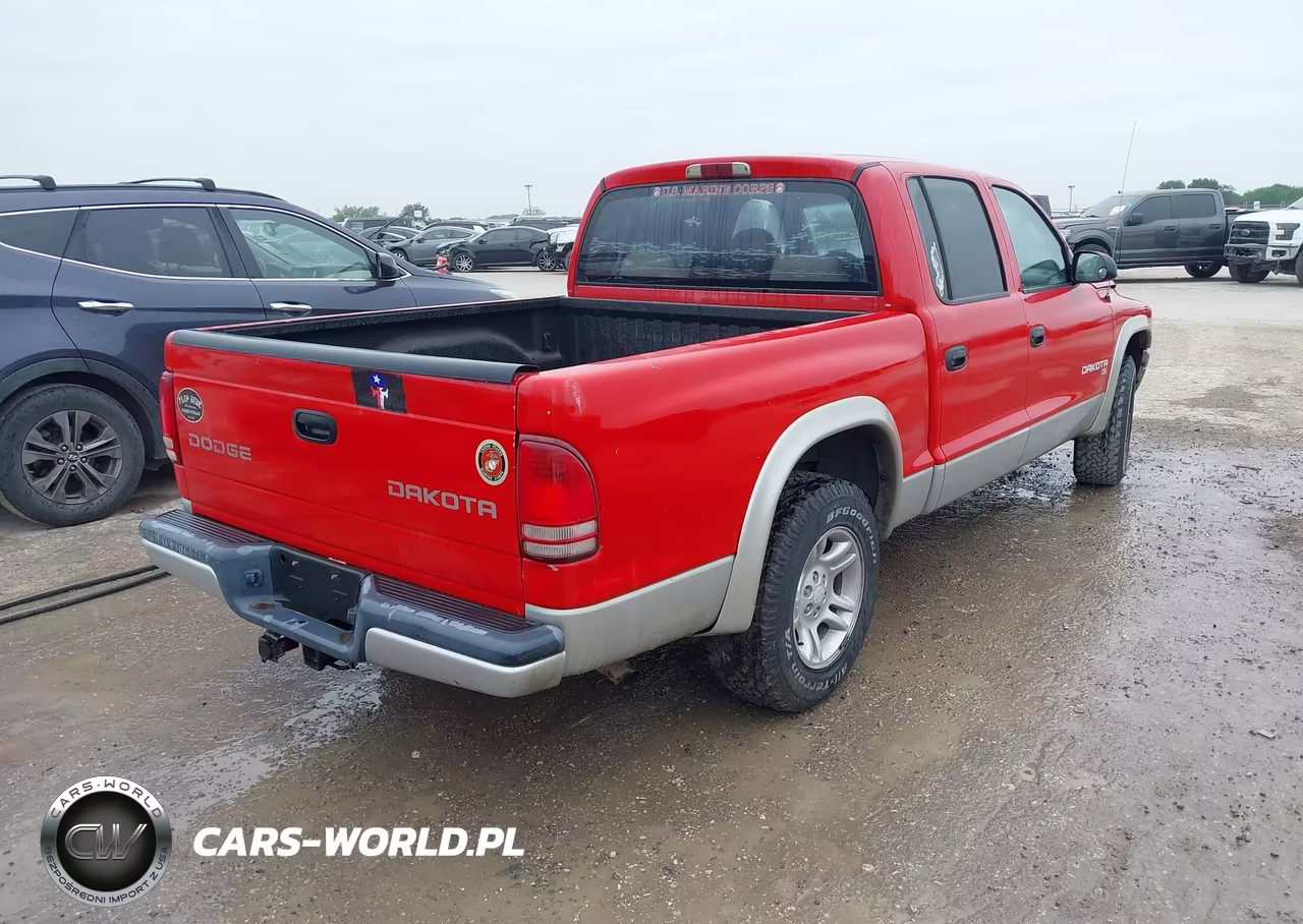 2002 Dodge Dakota Slt VIN:1B7HL48N62S542146 - 4