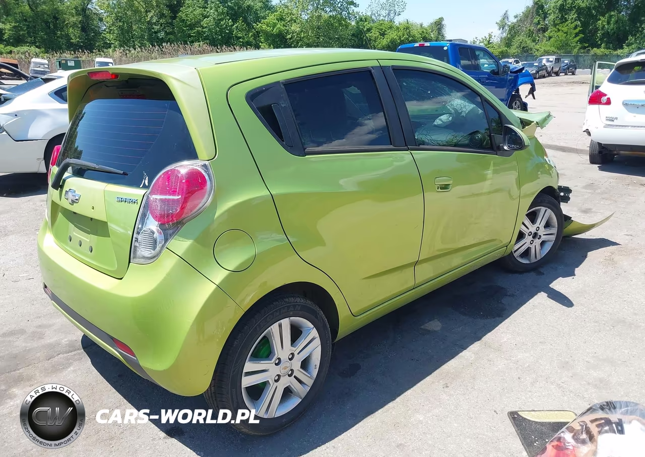 2013 Chevrolet Spark Ls Auto VIN:KL8CB6S92DC502091 - 4