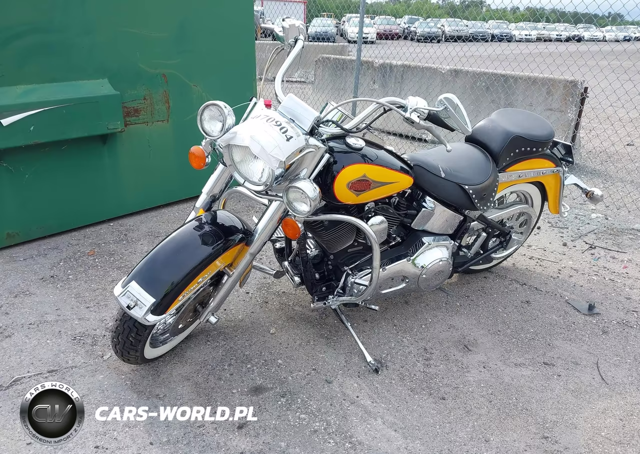 2000 Harley-Davidson Flstc VIN:1HD1BJY15YY031984 - 2