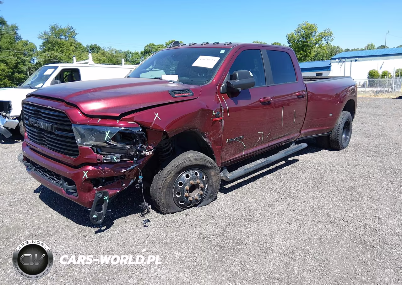 2021 Ram 3500 Big Horn 4X4 8' Box VIN:3C63RRHL9MG588592 - 2