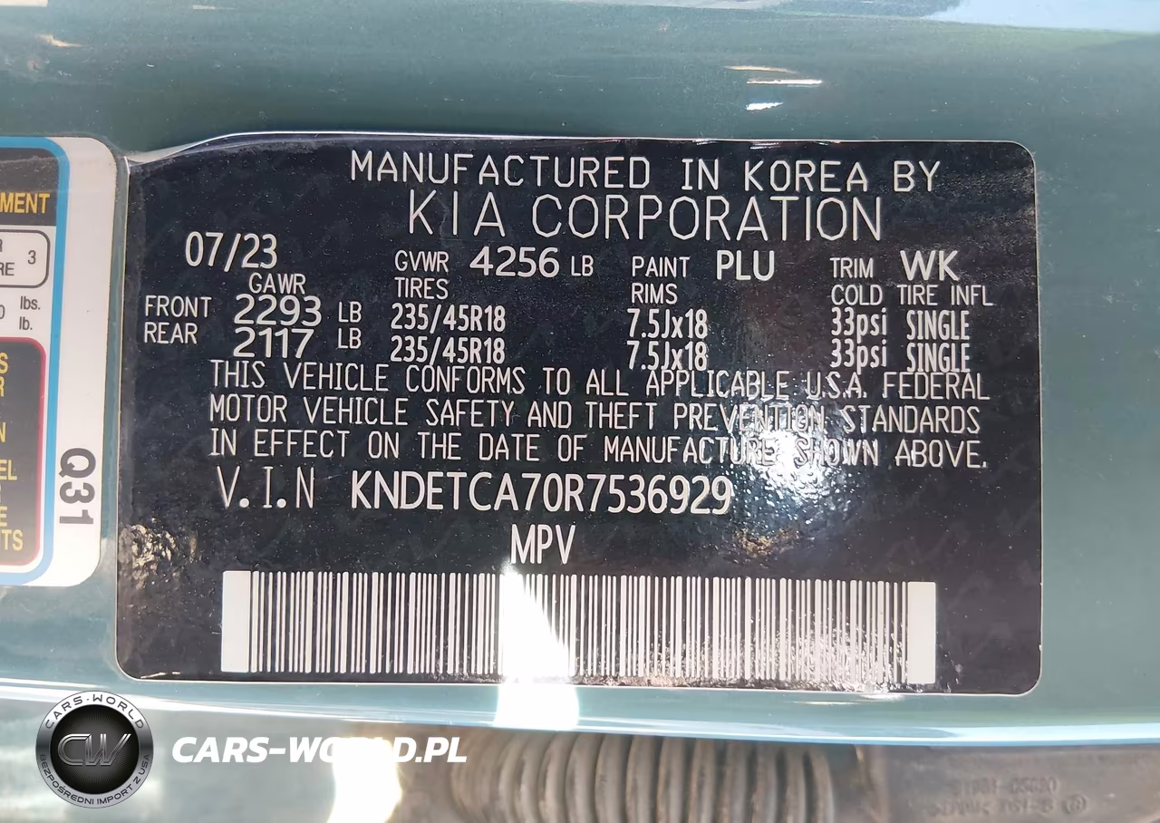 2024 Kia Seltos Sx Turbo VIN:KNDETCA70R7536929 - 9
