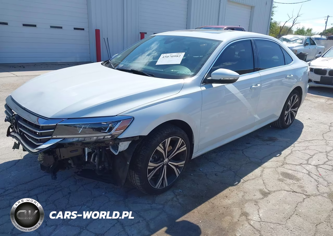2022 Volkswagen Passat 2.0T Se VIN:1VWSA7A37NC004945 - 2