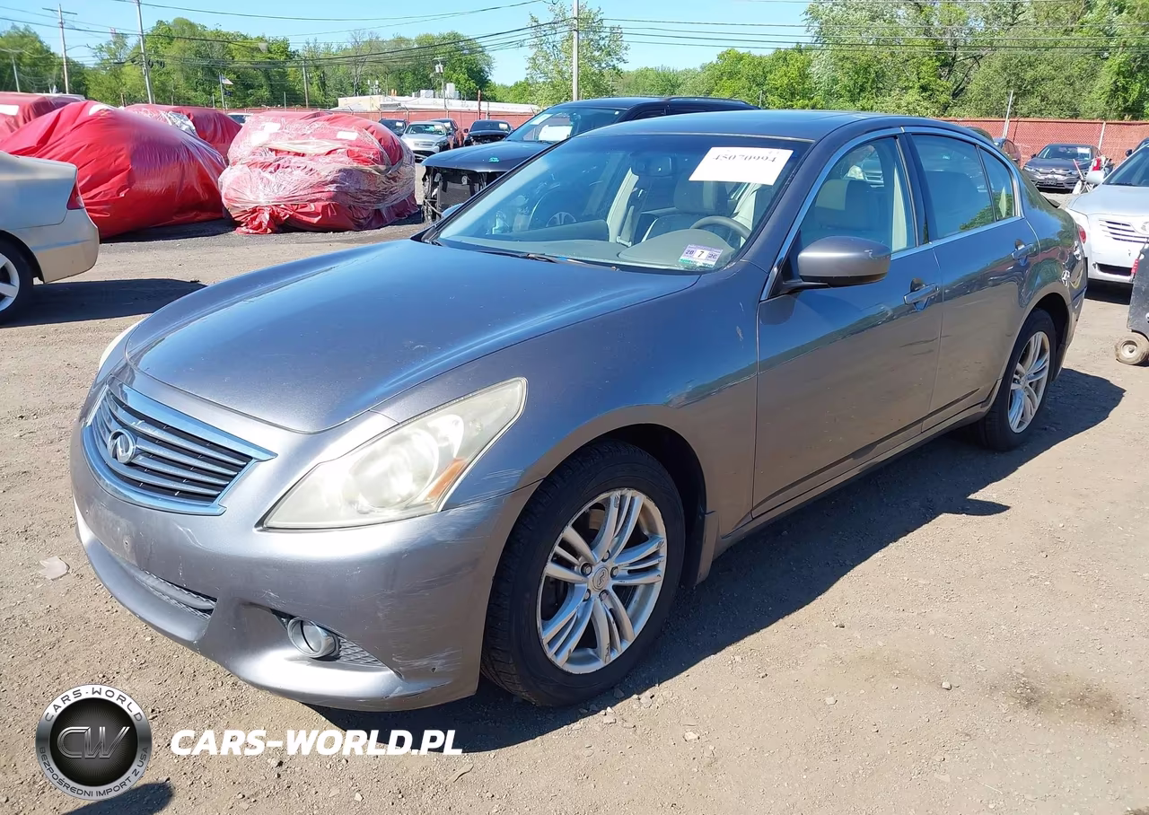2011 Infiniti G37X VIN:JN1CV6AR1BM406043 - 2