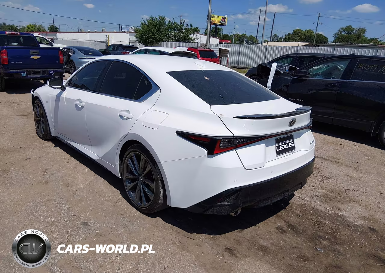 2024 Lexus Is 350 F Sport VIN:JTHGZ1B22R5077198 - 3