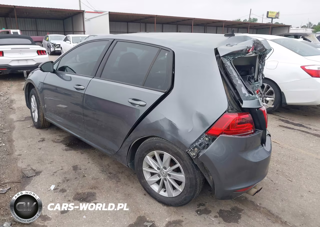 2015 Volkswagen Golf Tsi S 4-Door VIN:3VW217AU8FM014280 - 3