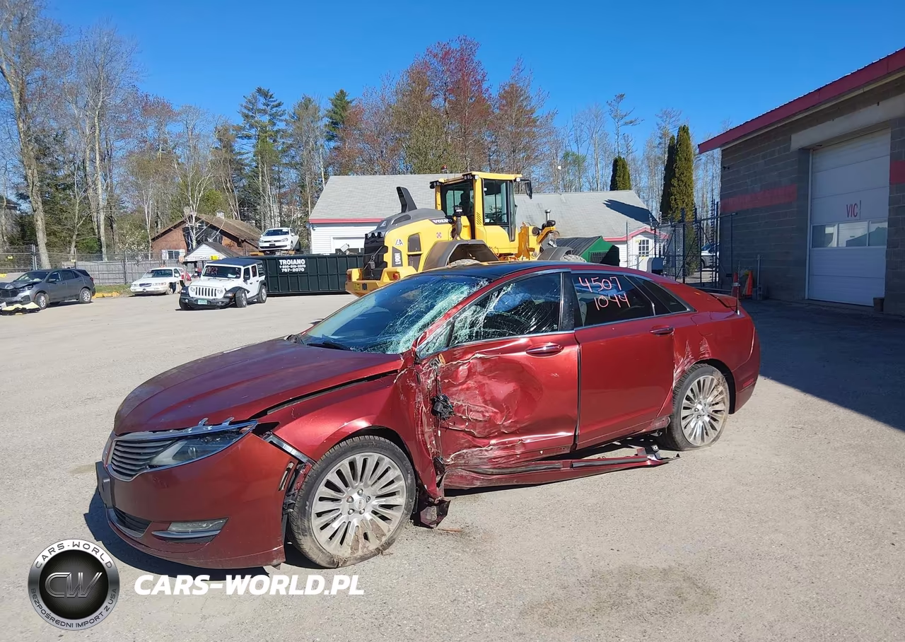 2014 Lincoln Mkz VIN:3LN6L2G92ER801291 - 2