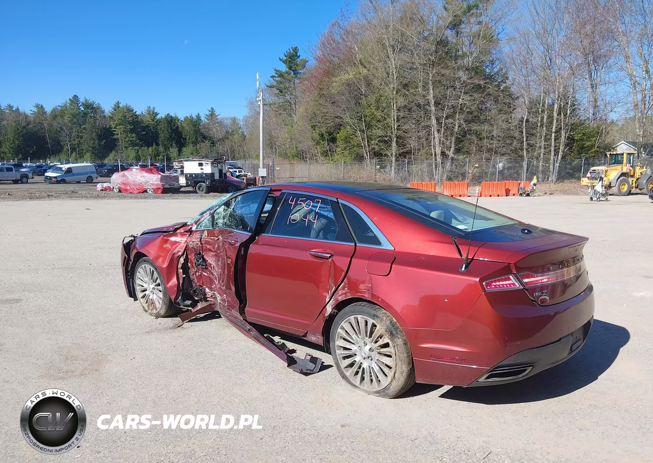 2014 Lincoln Mkz VIN:3LN6L2G92ER801291 - 3