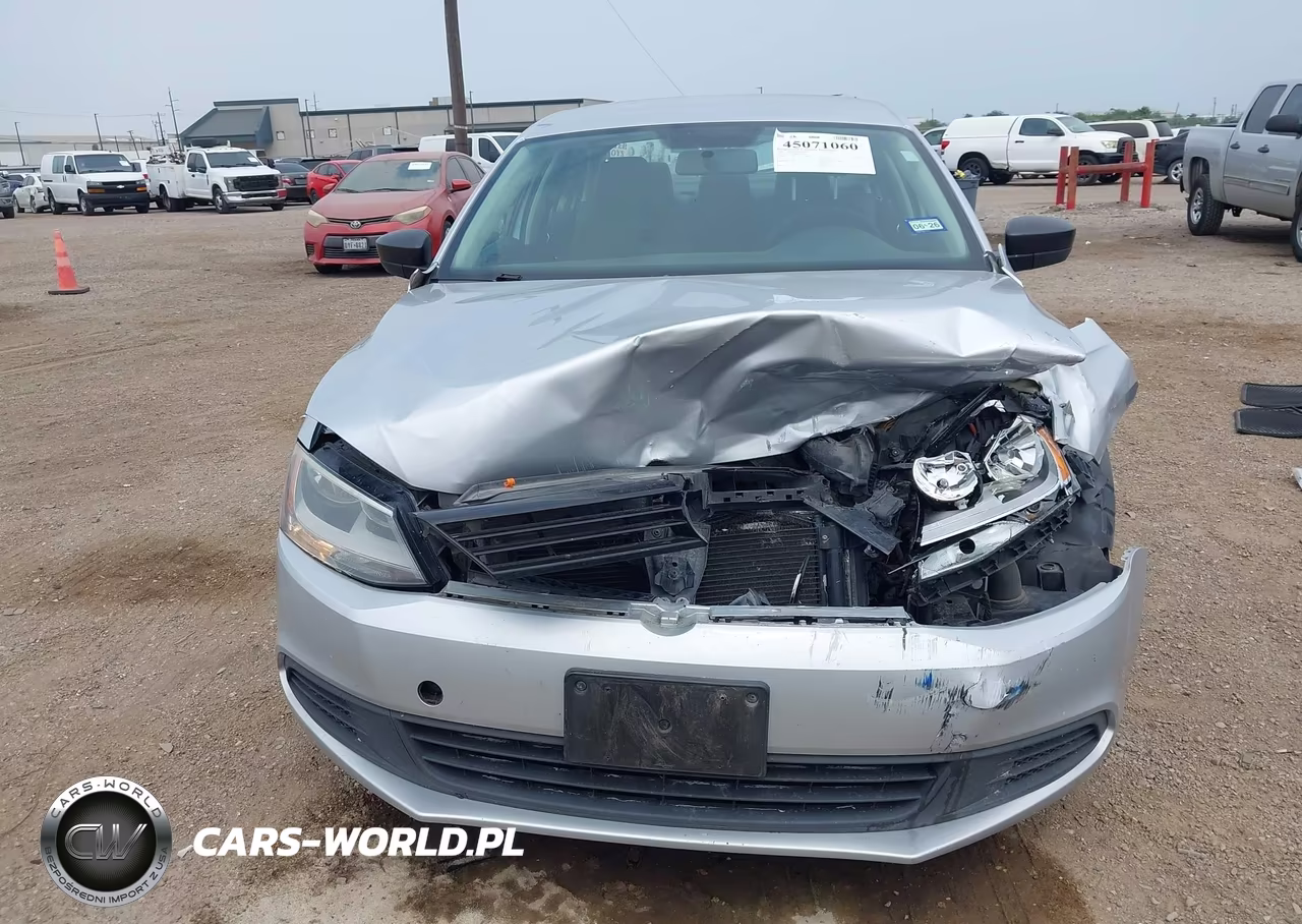 2013 Volkswagen Jetta 2.0L S VIN:3VW2K7AJ9DM352240 - 12