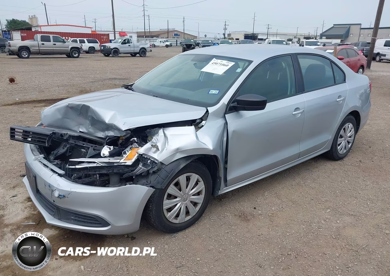 2013 Volkswagen Jetta 2.0L S VIN:3VW2K7AJ9DM352240 - 2