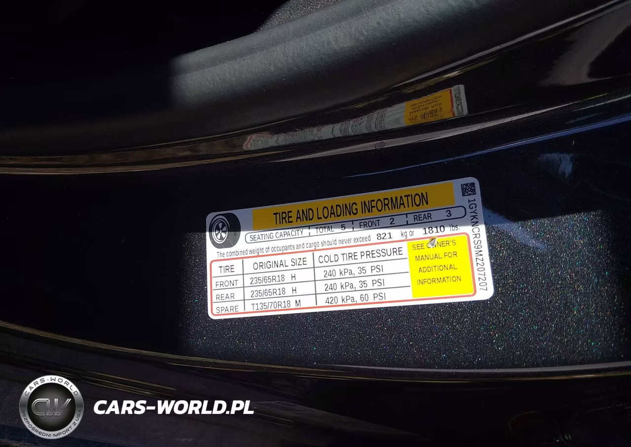 2021 Cadillac Xt5 Fwd Premium Luxury VIN:1GYKNCRS9MZ207207 - 9
