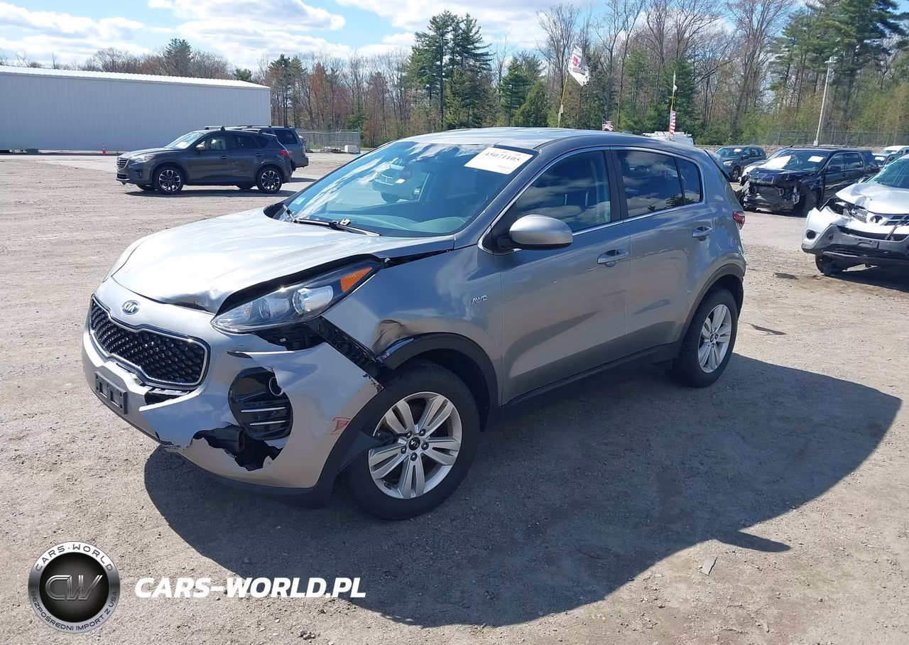 2019 Kia Sportage Lx VIN:KNDPMCACXK7609300 - 2