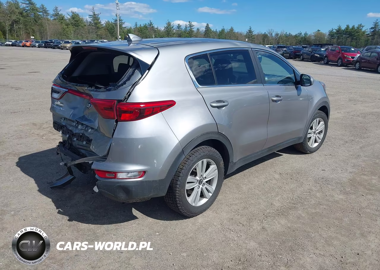 2019 Kia Sportage Lx VIN:KNDPMCACXK7609300 - 4