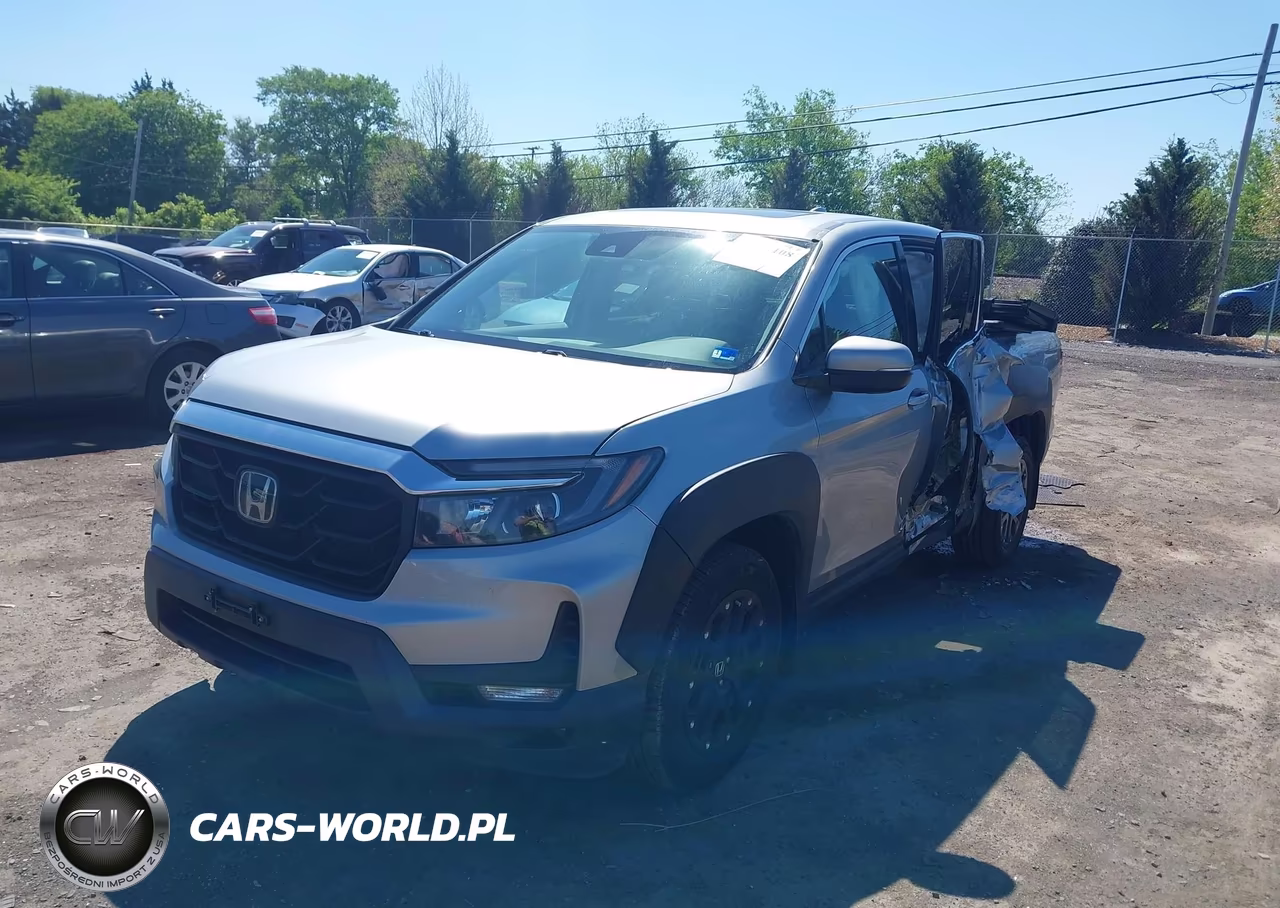 2021 Honda Ridgeline Awd Rtl VIN:5FPYK3F58MB007214 - 2