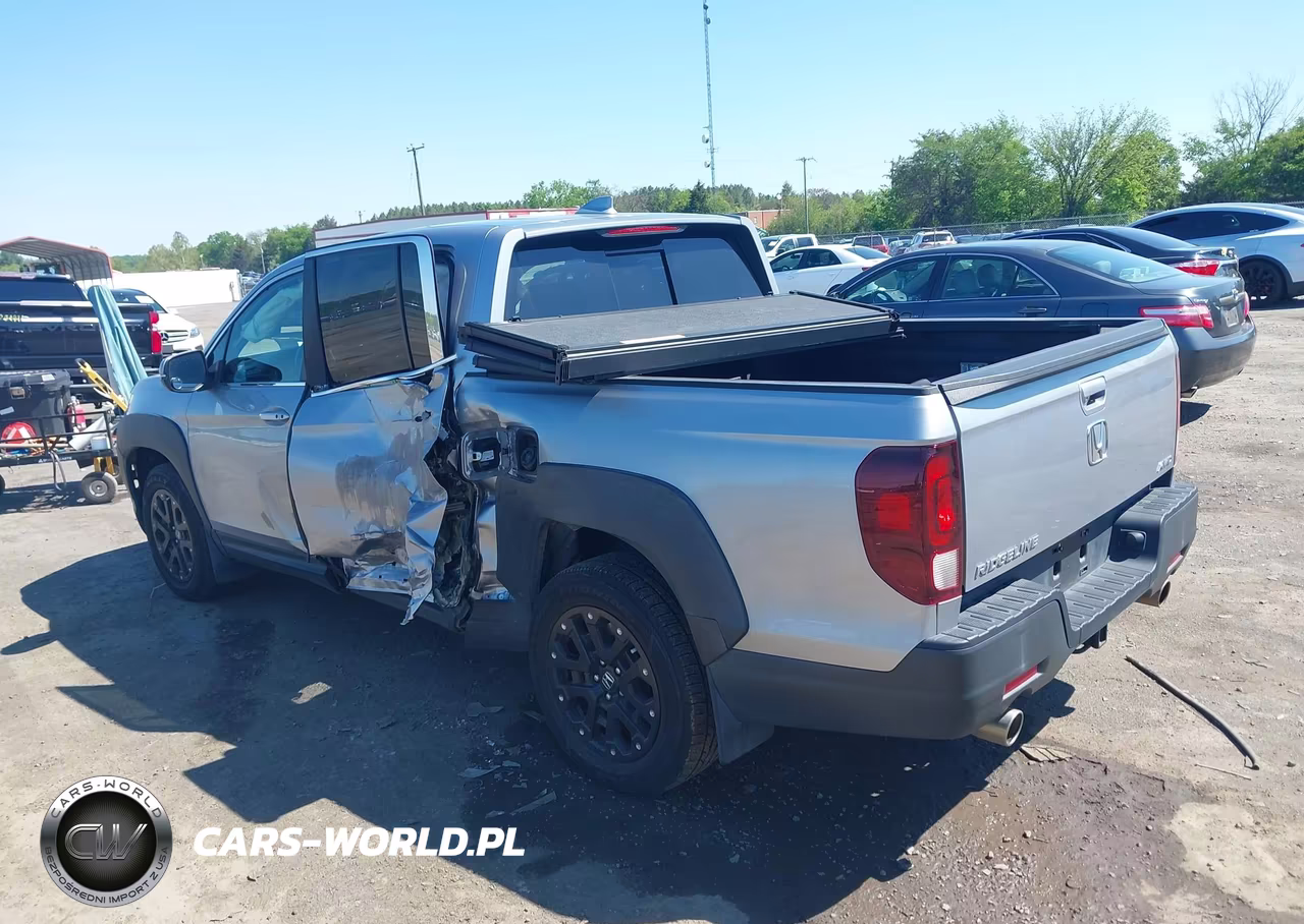2021 Honda Ridgeline Awd Rtl VIN:5FPYK3F58MB007214 - 3