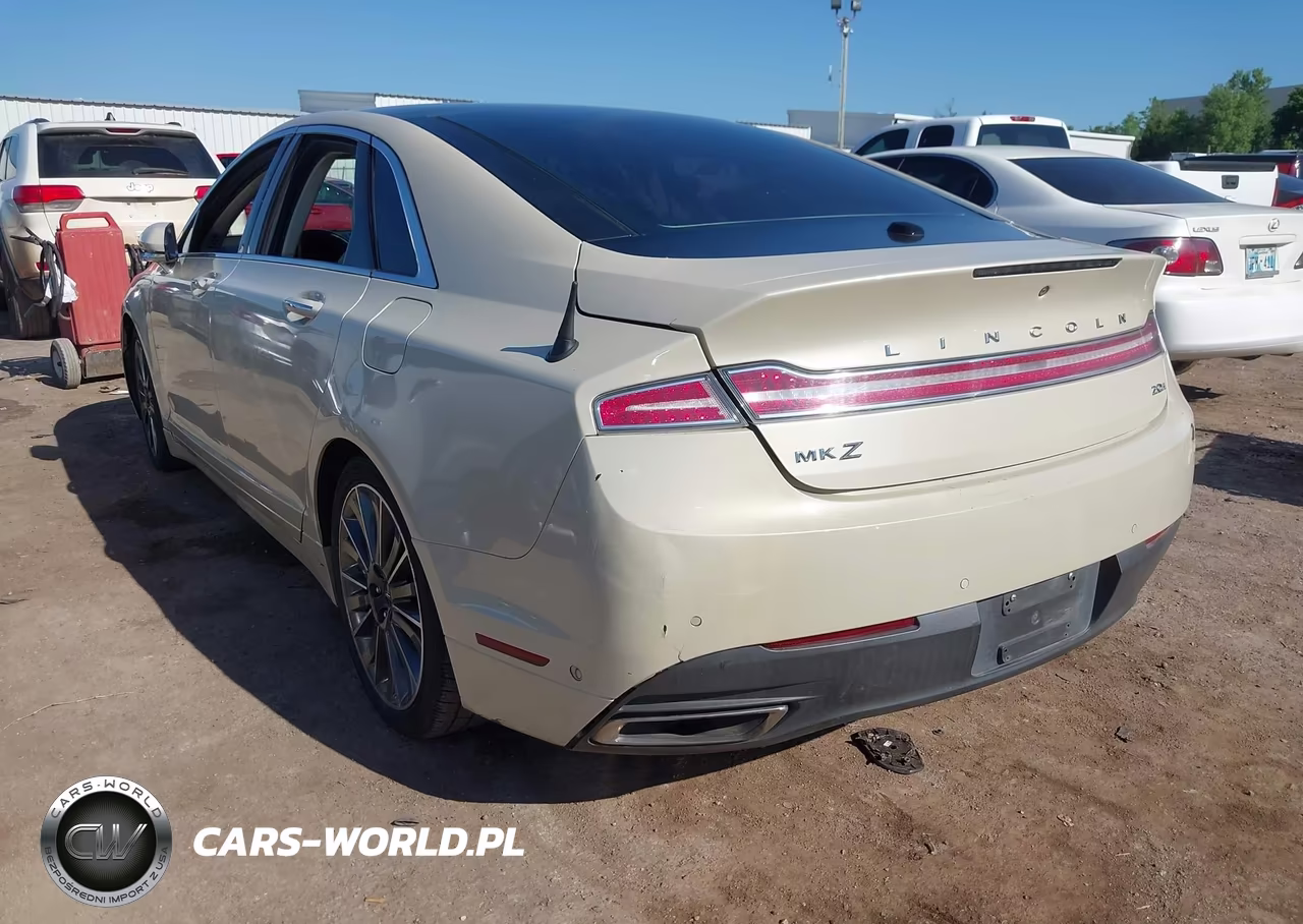 2014 Lincoln Mkz Hybrid VIN:3LN6L2LU9ER806630 - 3