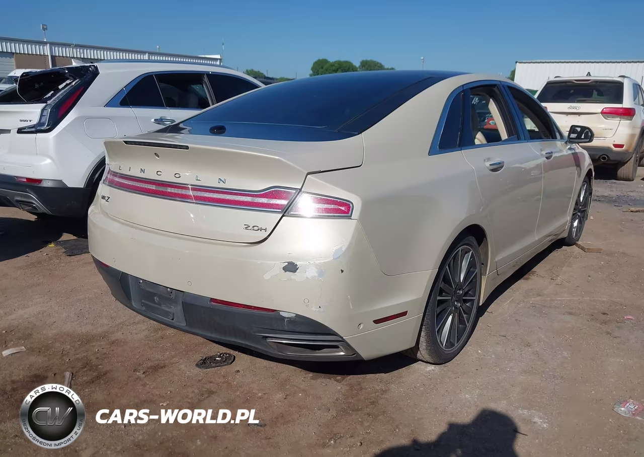 2014 Lincoln Mkz Hybrid VIN:3LN6L2LU9ER806630 - 4