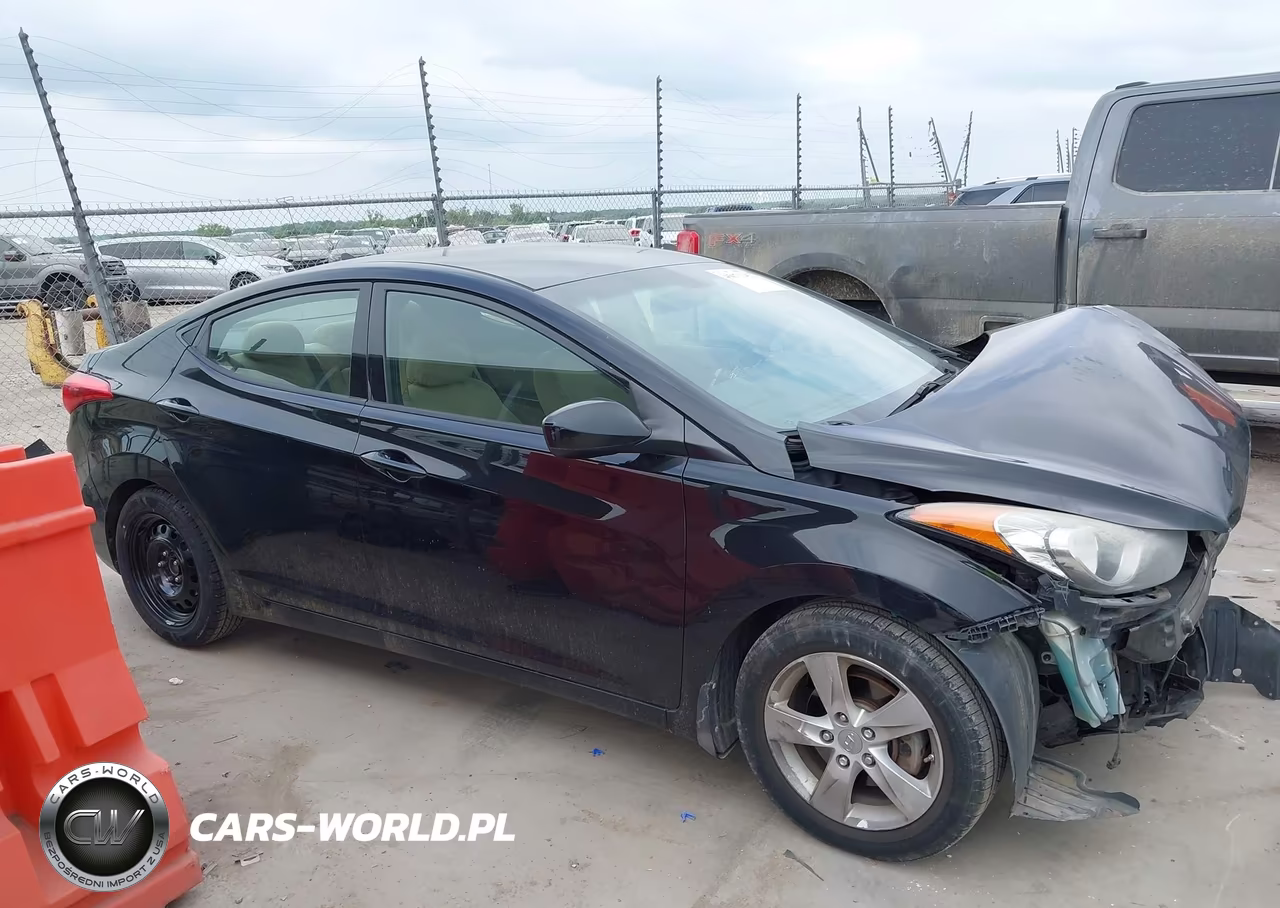 2013 Hyundai Elantra Gls VIN:5NPDH4AE6DH275568 - 14