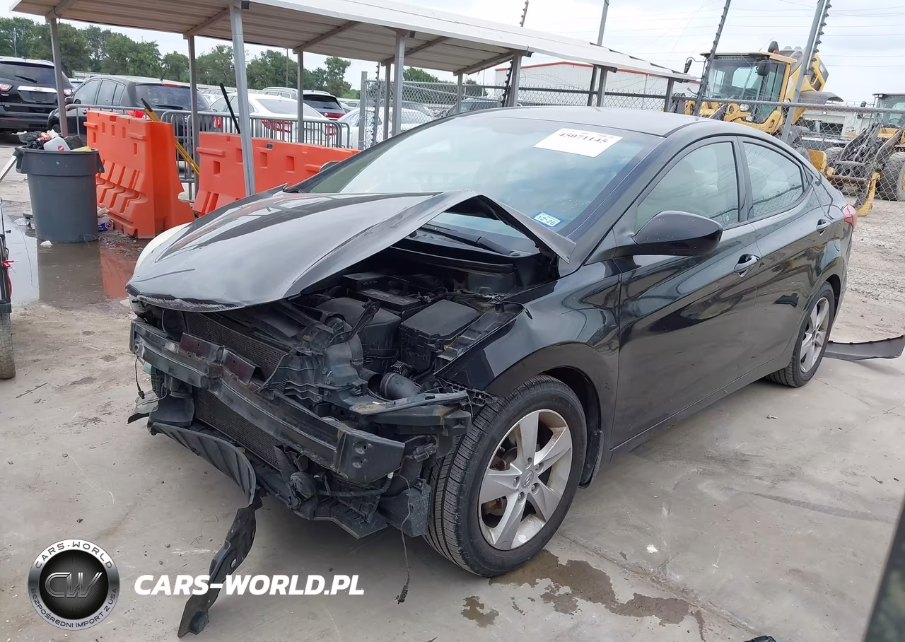 2013 Hyundai Elantra Gls VIN:5NPDH4AE6DH275568 - 2