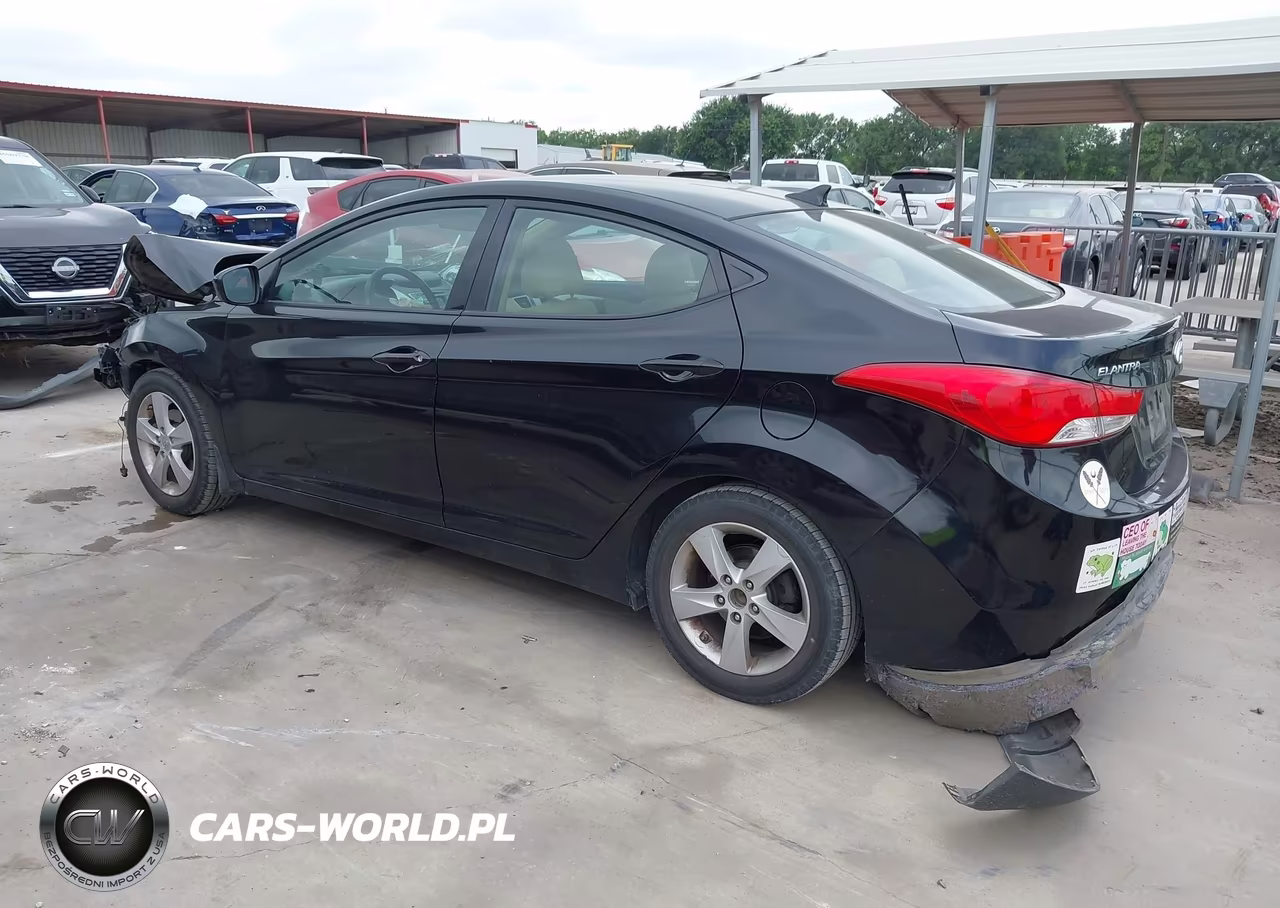 2013 Hyundai Elantra Gls VIN:5NPDH4AE6DH275568 - 3