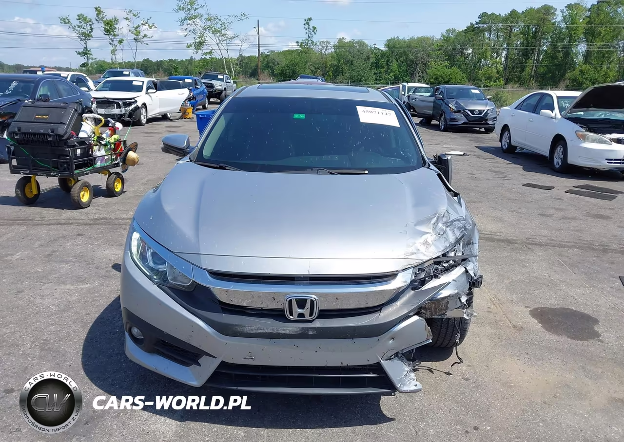 2018 Honda Civic Ex-L VIN:JHMFC1F75JX035538 - 12
