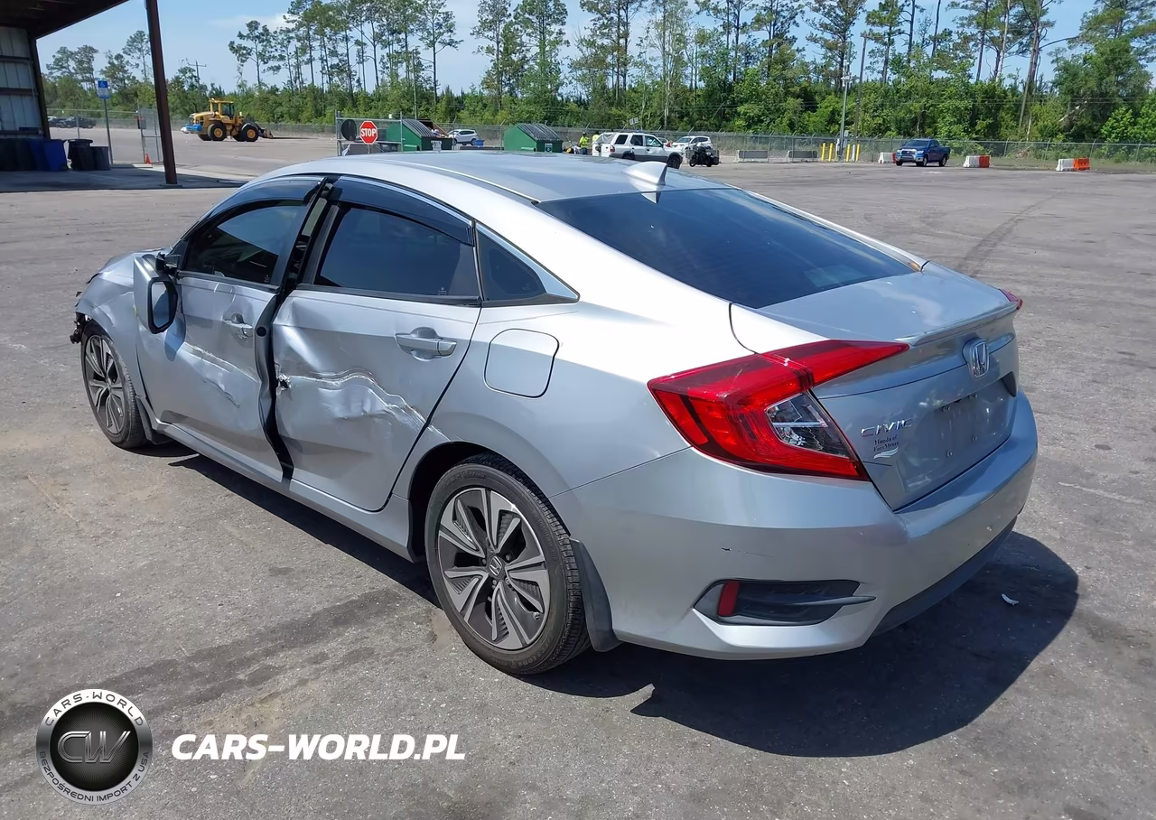2018 Honda Civic Ex-L VIN:JHMFC1F75JX035538 - 3