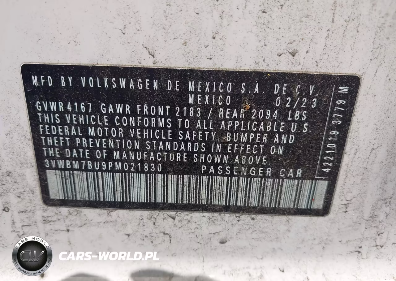 2023 Volkswagen Jetta 1.5T Sport VIN:3VWBM7BU9PM021830 - 9