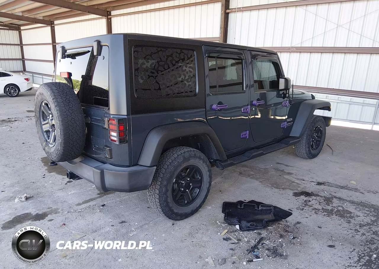 2017 Jeep Wrangler Unlimited Sport 4X4 VIN:1C4BJWDG3HL531980 - 4