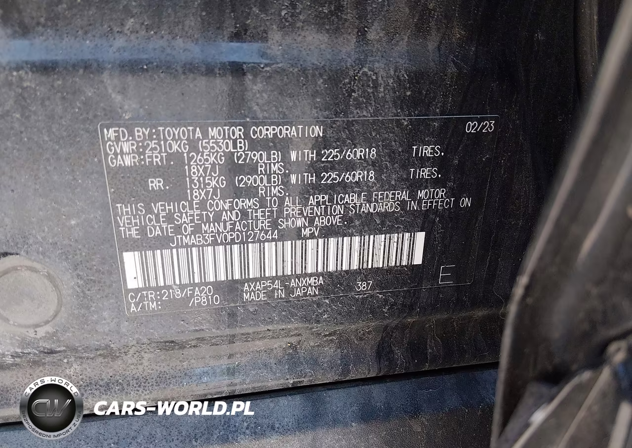 2023 Toyota Rav4 Prime Se VIN:JTMAB3FV0PD127644 - 9
