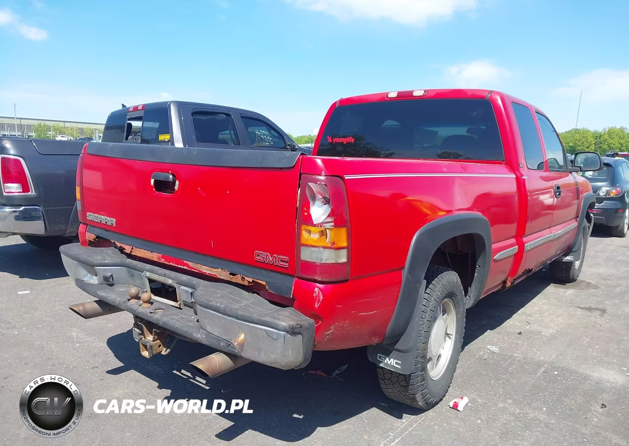 2002 GMC Sierra 1500 Sle VIN:2GTEK19V121351589 - 4
