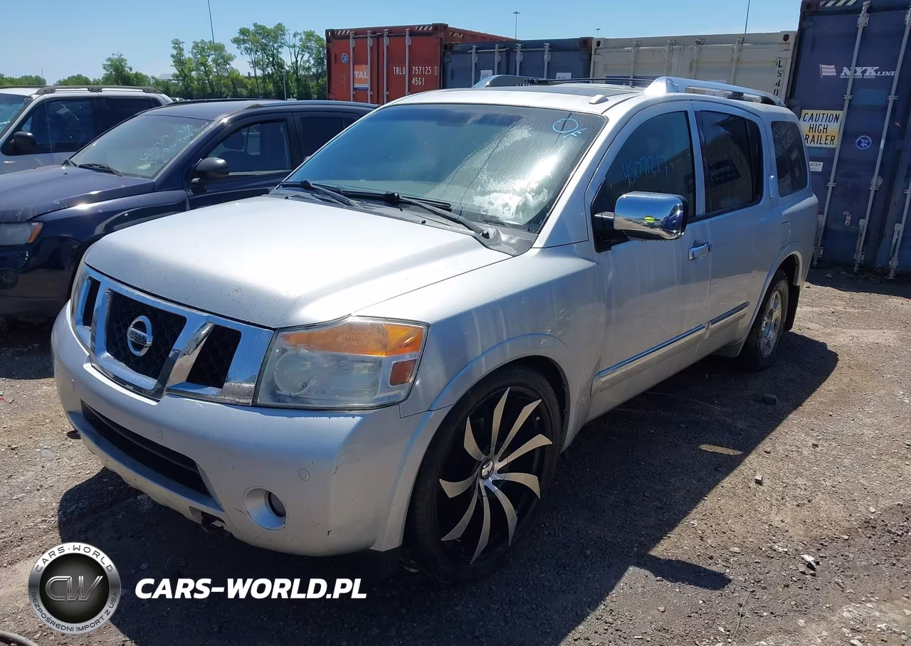 2012 Nissan Armada Platinum VIN:5N1BA0NF9CN620447 - 2