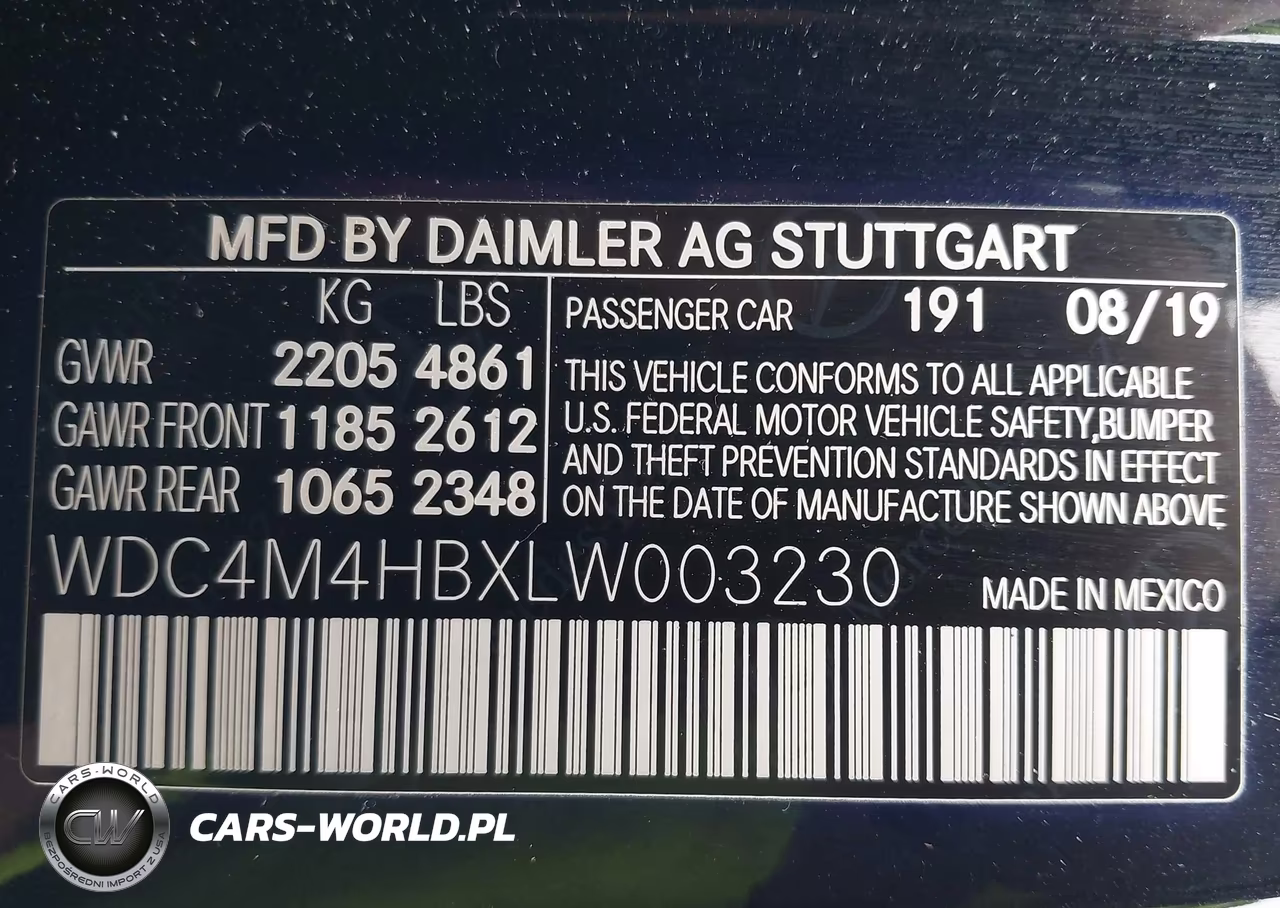 2020 Mercedes-Benz Glb 250 4Matic VIN:WDC4M4HBXLW003230 - 9