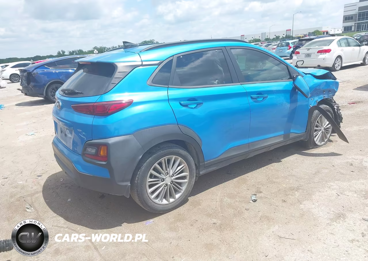2021 Hyundai Kona Sel VIN:KM8K22AA7MU638360 - 4