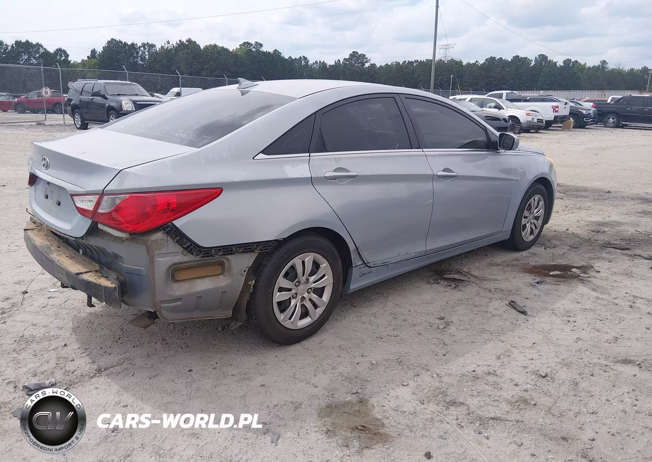 2012 Hyundai Sonata Gls VIN:5NPEB4AC9CH403921 - 4