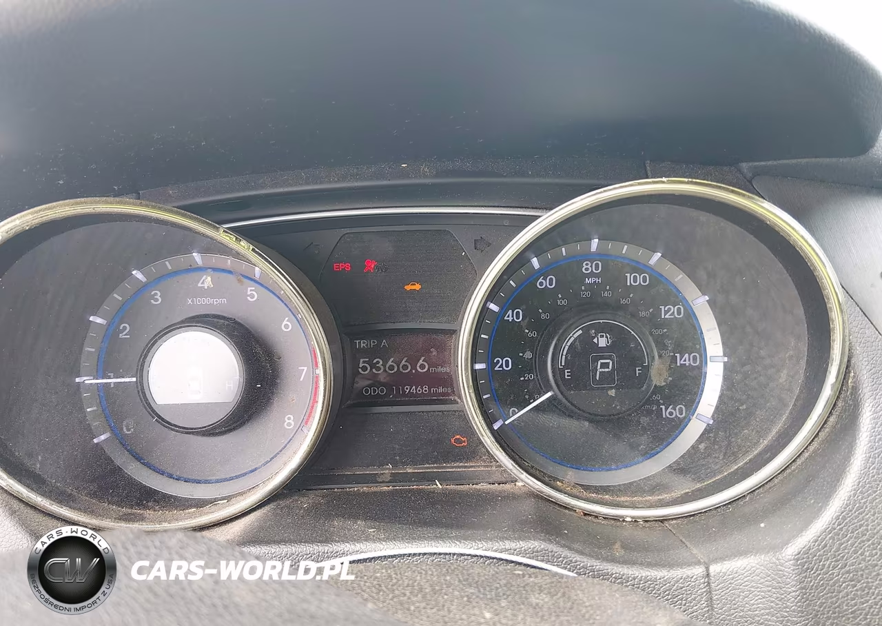2012 Hyundai Sonata Gls VIN:5NPEB4AC9CH403921 - 7