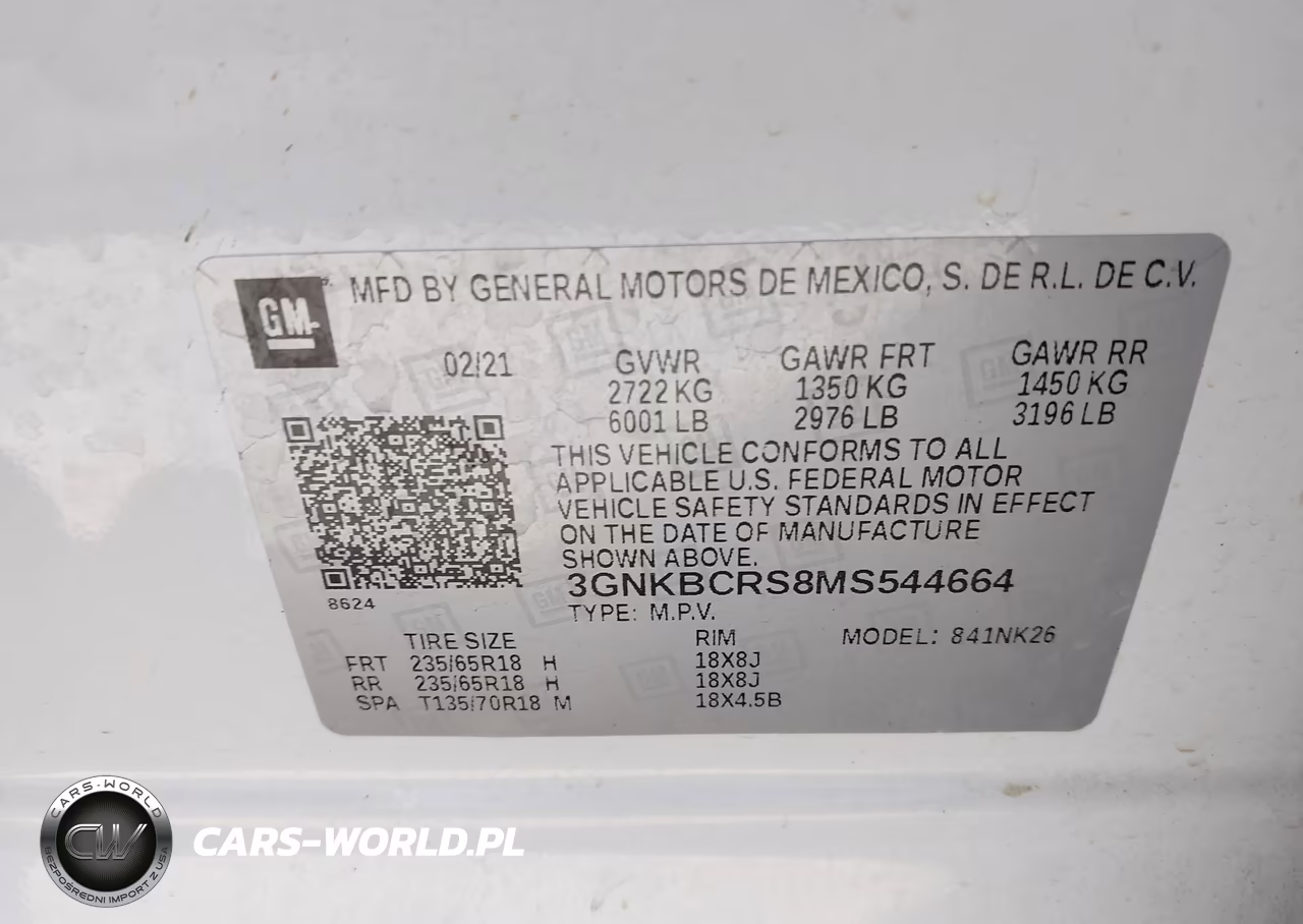 2021 Chevrolet Blazer Fwd 2Lt VIN:3GNKBCRS8MS544664 - 9