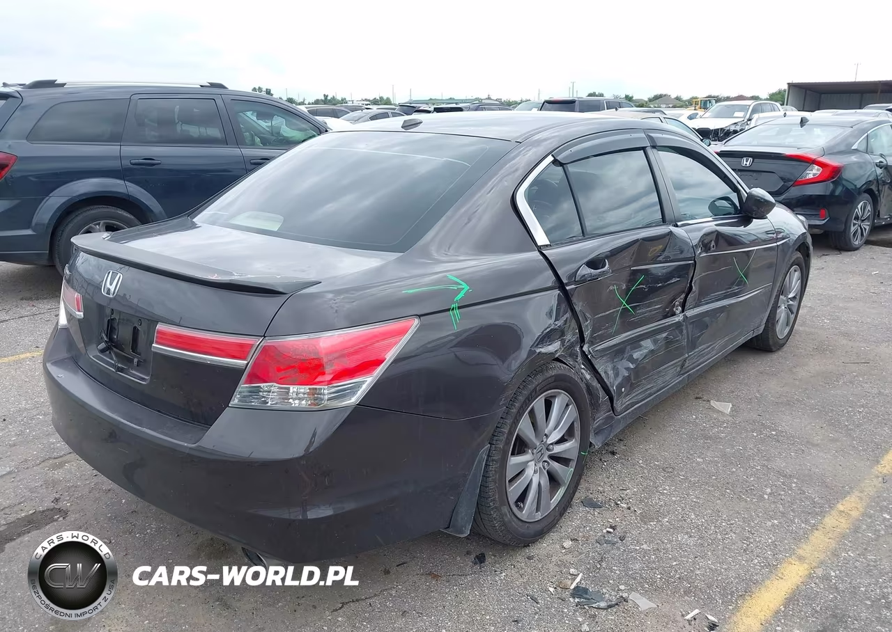 2011 Honda Accord 2.4 Ex-L VIN:1HGCP2F86BA025193 - 4