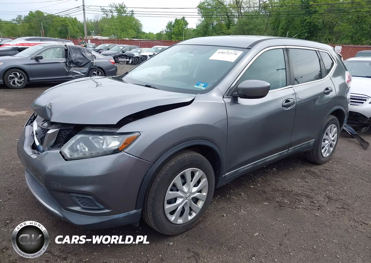 2016 Nissan Rogue S-Sl-Sv VIN:5N1AT2MVXGC746098 - 2
