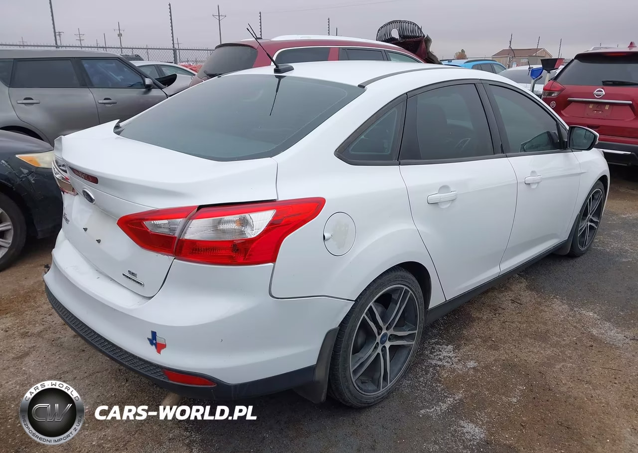 2014 Ford Focus Se VIN:1FADP3F27EL143613 - 4