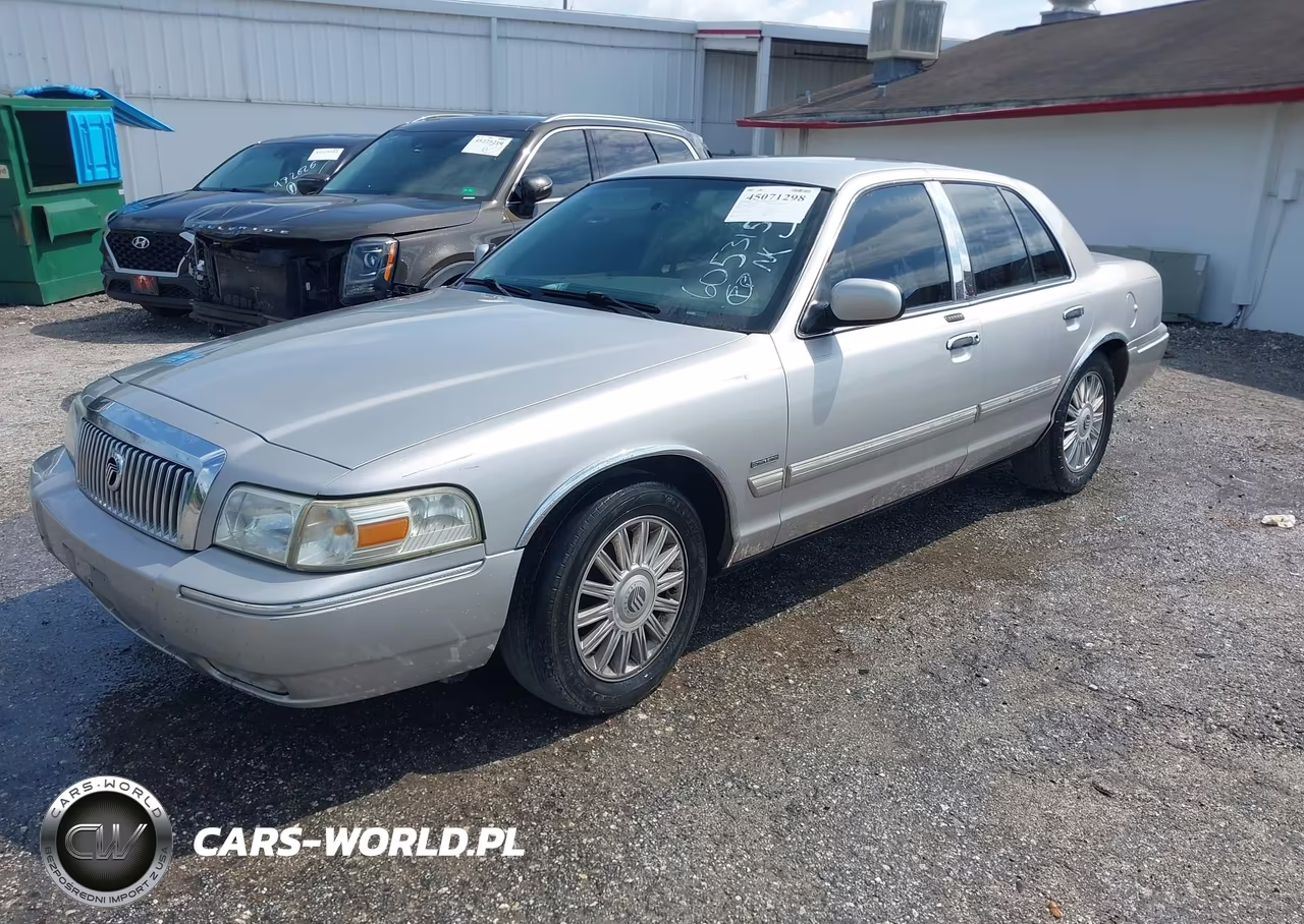 2010 Mercury Grand Marquis Ls (Fleet Only) VIN:2MEBM7FVXAX605315 - 2